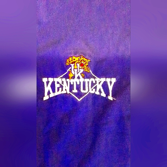 Large Kentucky Wildcats Baseball Jersey Unisex - Picture 2 of 6